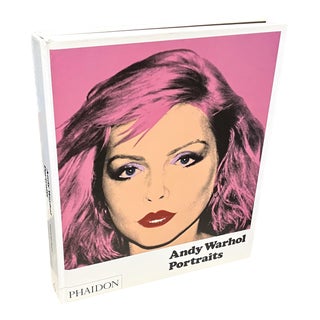 Andy Warhol Portraits Book by Tony Shafrazi For Sale