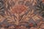 Textile Art Nouveau 1990's Floral Pak-Persian Gray/Pink Wool Round Rug - 8'1'' X 8'3'' For Sale - Image 7 of 8