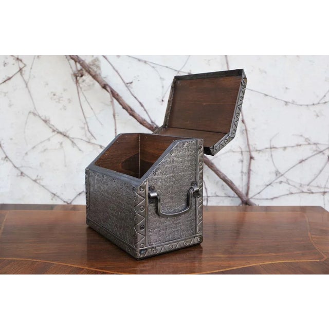 Aluminium Bin, 1950s For Sale - Image 9 of 10