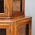 Glass Italian Cupboard in Walnut and Glass For Sale - Image 7 of 11