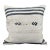 Turkish Hemp Pillow Cushion Natural Beige Black Pillow Cushion Cover 24x24 For Sale