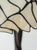Vintage Art Nouveau Dragonfly Leaded Glass Table Lamp with Bronze Base in the style of Tiffany For Sale - Image 16 of 18