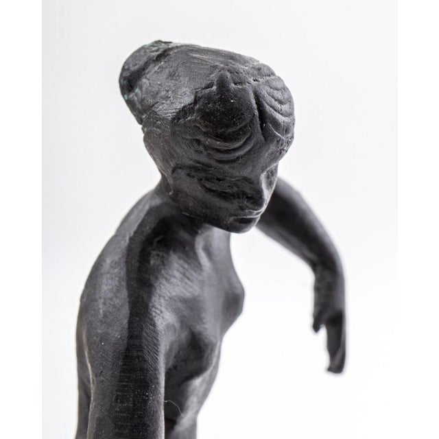 Grand Tour Grand Tour Style Nude Woman Cast Iron Sculpture For Sale - Image 3 of 9