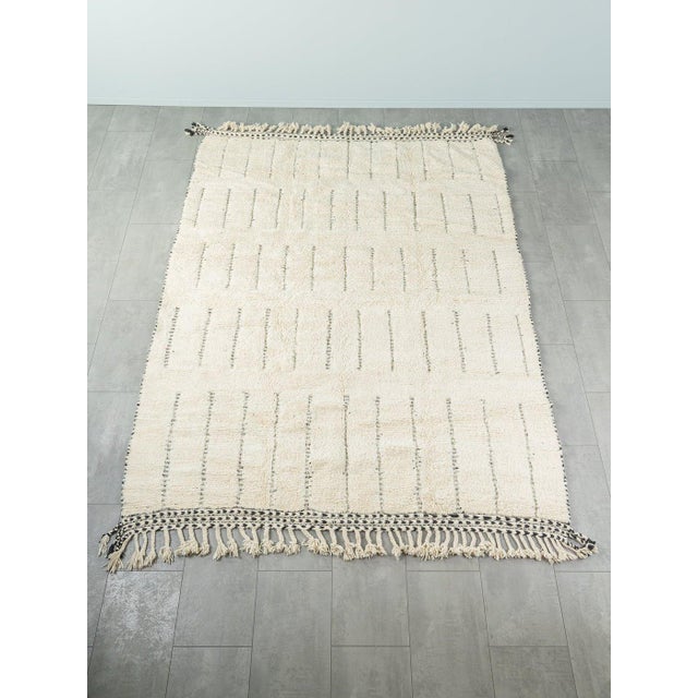 Berber Rug with Stripes For Sale - Image 3 of 10