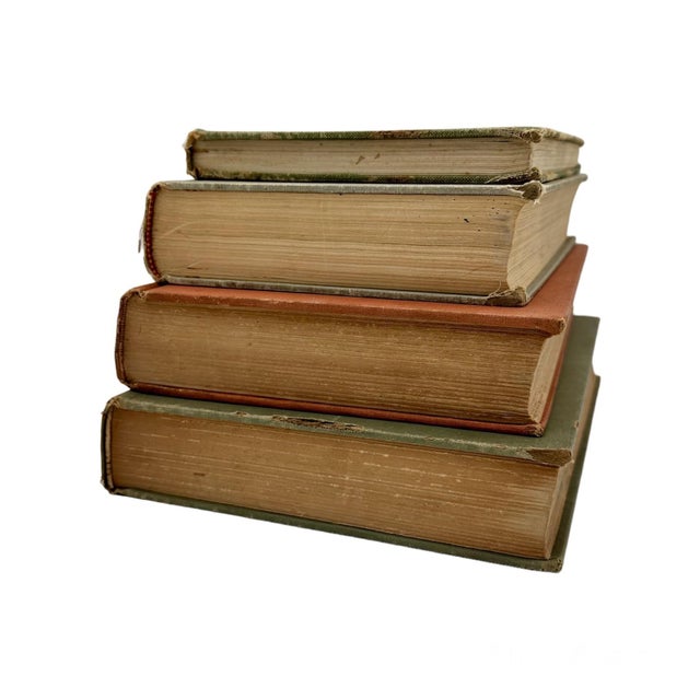 Mid 20th Century Colorful Decorative Hardcover Book Set of 4 For Sale - Image 4 of 7