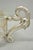 Traditional Vintage Italian Regency Silver Plated Dolphin Handle Glass Candy Dish Jardiniere For Sale - Image 3 of 16