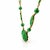 Art Deco Antique Hand-Carved 14k Yellow Gold Jade Bead Necklace For Sale - Image 3 of 5