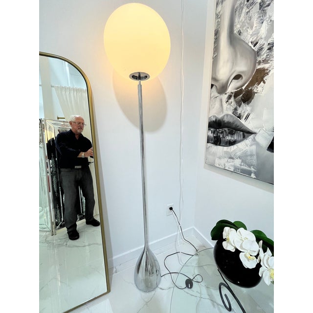 Murano Glass Floor Lamp by Leucos For Sale - Image 11 of 11