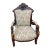 Early 20th Century Renaissance Revival Carved Walnut Lion Armchair For Sale