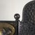 Black Art Deco Room Divider in Steel with Brass Details, 1930s For Sale - Image 8 of 18