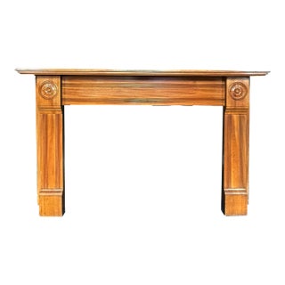 Antique Maple Mantel Late 19th Century For Sale