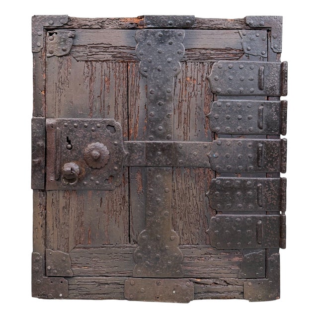 Antique Japanese Portable Chest, 1800 For Sale