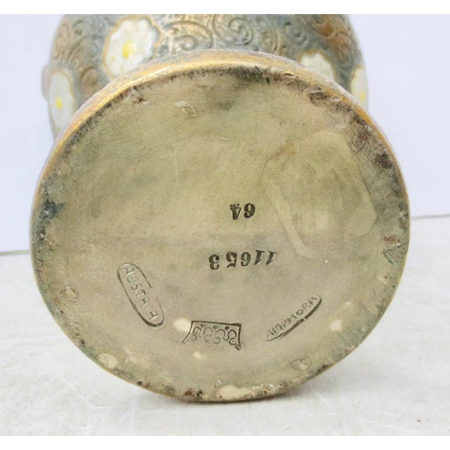 Ceramic Amphora Ceramic Vase Circa 1920s For Sale - Image 7 of 9