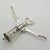 Vintage Italian Handmade Genuine Silver Corkscrew from Arezzo Tuscany, 1970s For Sale - Image 3 of 10
