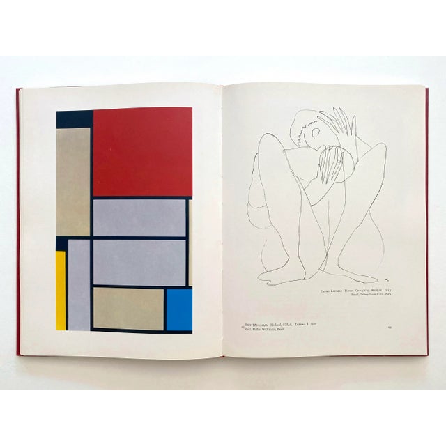 Paper " the Moderns : A Treasury of Painting Throughout the World " Vintage 1978 Lithograph Print Hardcover Modern Art Book For Sale - Image 7 of 13
