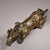 Traditional Antique Gilt Bronze Mythical Beast Sculpture – 9.4" Gold Inlaid Guardian Figure For Sale - Image 3 of 9