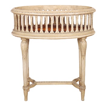 Original Painted Jardiniere, 1890s For Sale