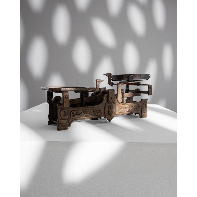 French Provincial 19th Century French Metal Scale For Sale - Image 3 of 18