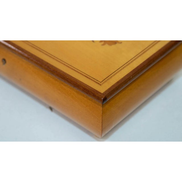 Large Jewelry Music Box Made in Italy by Reuge 1960's Chairish