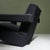 Early Utrecht Chair in Black Upholstery by Gerrit Thomas Rietveld for Metz & Co., 1936 For Sale - Image 9 of 13