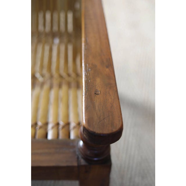 Split Bamboo Armchairs - British Colonial Style - A Pair For Sale - Image 4 of 11