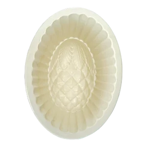 Victorian Copeland Ironstone Pineapple Jelly Food Mold 19th C