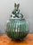 Early 21st Century Vintage Hilario Alejo Madrigal Glazed Terracotta Pineapple Jar For Sale - Image 5 of 12