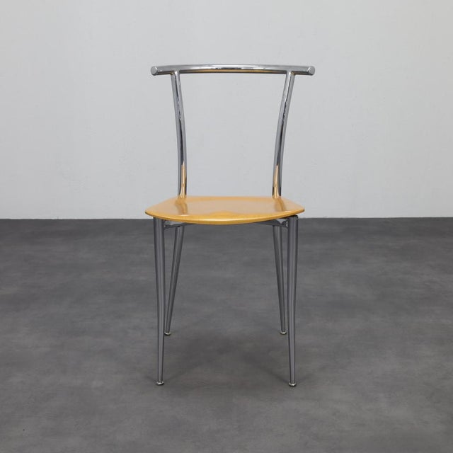 Vintage Italian Dining Chairs by Segis, 1990s, Set of 4 For Sale - Image 4 of 10