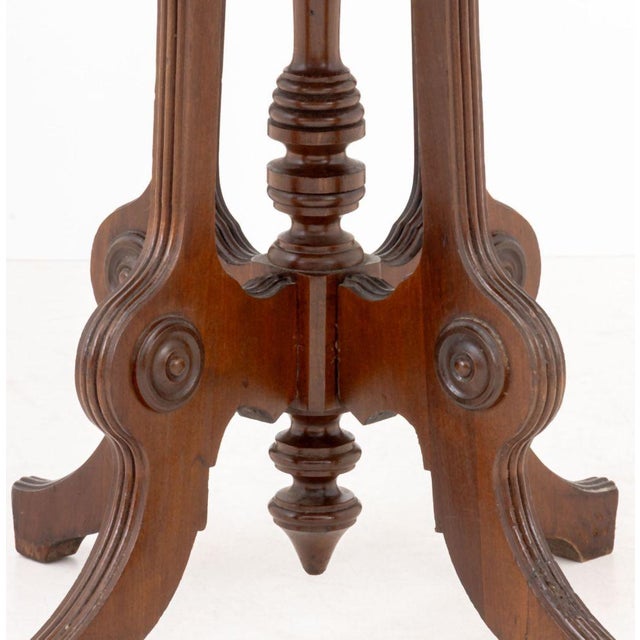 Brown Aesthetic Movement Mahogany Occasional Table For Sale - Image 8 of 8