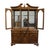 Late 20th Century Keller Furniture Solid Cherry Traditional Style 56" Buffet W. Lighted Display China Cabinet For Sale - Image 5 of 15