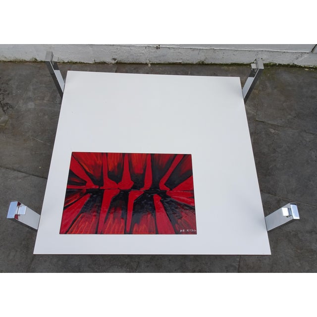 Square Coffee Table by Denisco, 1970s For Sale - Image 14 of 18