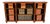 Antique Victorian Ormolu-Mounted Walnut Open Bookcase, 19th Century For Sale