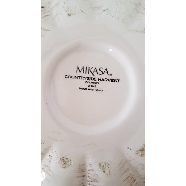 1980s 1980s Mikasa "Countryside Harvest" Soup Tureen & Ladle 3 Piece Set For Sale - Image 5 of 6