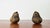 Mid-Century Modern German Studio Pottery Little Bird Figurines from Worspweder Keramik, 1960s, Set of 2, in Very Good...