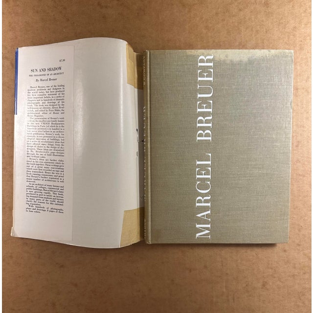 Marcel Breuer: Sun and Shadow 1956 1st Edition Bauhaus Architect Dj Design by Brodovitch For Sale - Image 4 of 12