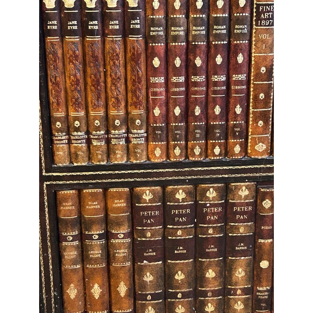 Wood Vintage Full Book Cabinet by Maitland Smith. For Sale - Image 7 of 9