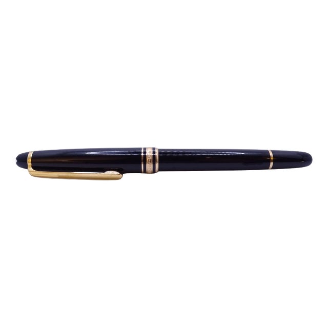 Meisterstuck 149 Fountain Pen in 14k Gold from Montblanc, 1980s For Sale