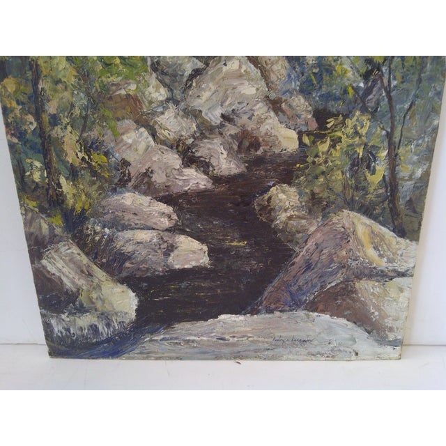 "The Brook" Painting by Ruby Schoernam Chairish