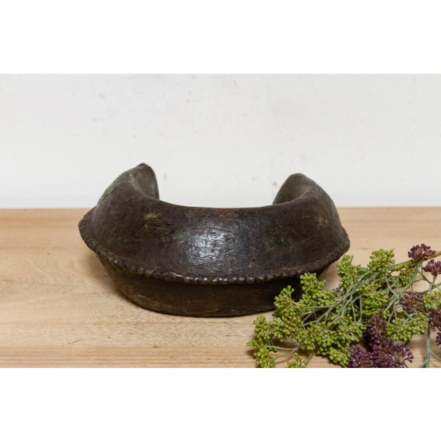 19th Century Large Antique Patinated Bronze Currency Bracelet For Sale - Image 5 of 5