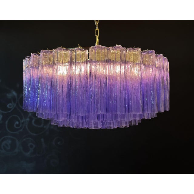 1990s Large Murano Glass Chandelier, 1990s For Sale - Image 5 of 16