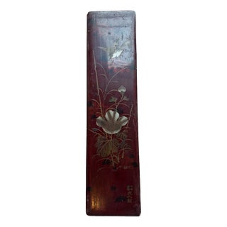 Antique Meiji Japanese Lacquer Box For Sale