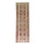 Zabihi Collection Brick Red Turkish Geometric Runner For Sale