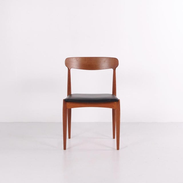 Scandinavian Teak Dining Chairs attributed to Uldum Møbelfabrik, 1960s, Set of 6 For Sale - Image 3 of 13