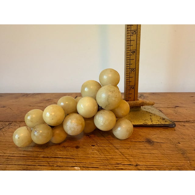 Vintage Alabaster Grape Cluster For Sale - Image 4 of 9