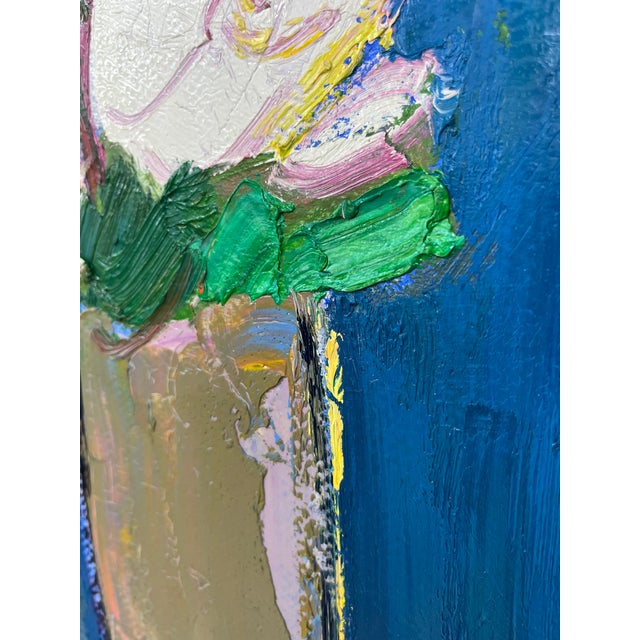 2020s Impressionistic Landscape Original Oil Painting For Sale - Image 5 of 12