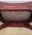 Vintage Roman-Style Mahogany Curule Bench With Hand-Caned Seat, 32" For Sale - Image 10 of 12