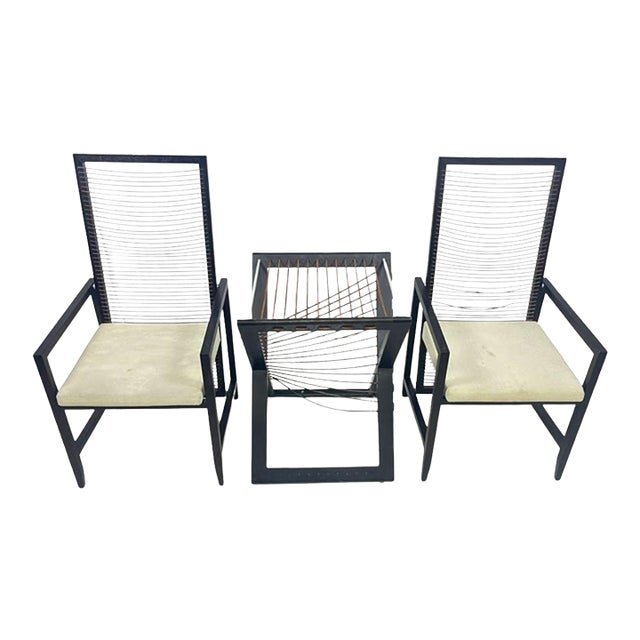 Walnut Astoria Dining Chairs After Bizzozzero for Pierantonio Bonacina For Sale