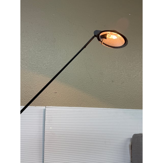 Robert Sonneman for Kovacs Feather Floor Lamp, Black For Sale - Image 12 of 12