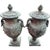 Metal 51”h Spectacular Miami Beach Vintage Urn With Lid Classic Cast Bronze Verdigris Patinated - A Pair For Sale - Image 7 of 12