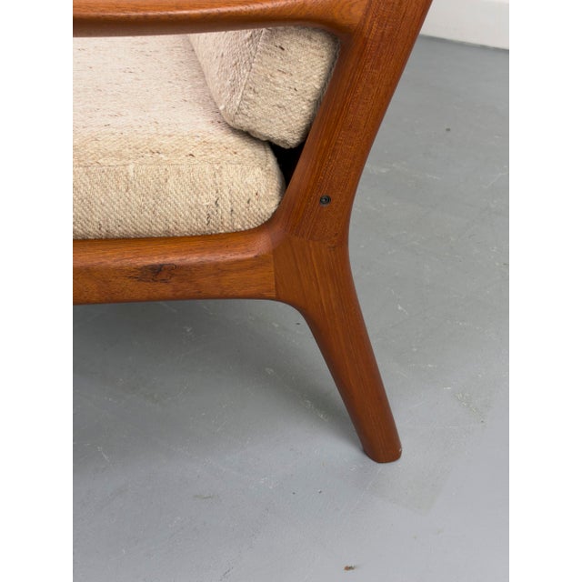 Beige Three-Seater Teak Senator Sofa by Ole Wanscher for Cado, 1975 For Sale - Image 8 of 15